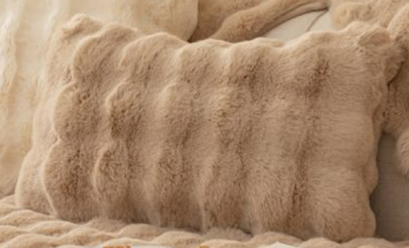 Rabbit Plush Modern Sofa Cushion